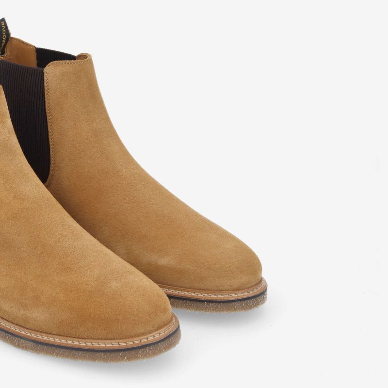 DUBLIN CHELSEA M - SUEDE - CAMEL